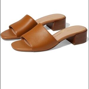 Cole Haan Tan Leather Mules